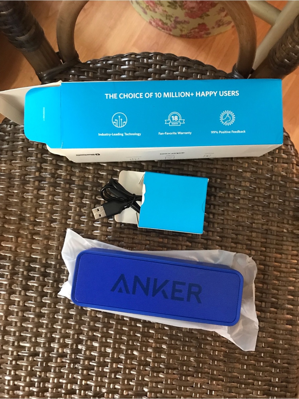 Anker Portable Bluetooth Speaker - Blue